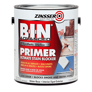 bin paint primer for sealing cabinets before refinishing