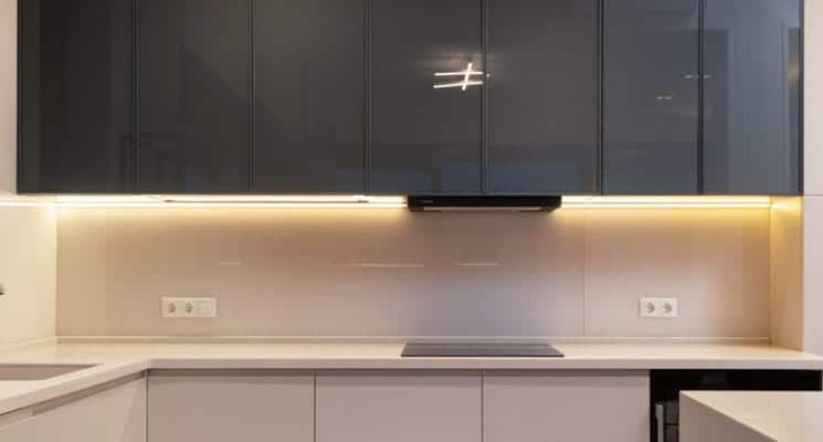 high gloss kitchen cabinets